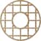 Ekena Millwork O'Neal Wood Fretwork Pierced Ceiling Medallion, Red Oak, 26"OD x 9 1/2"ID x 3/8"T CMWP26X26X0375ONRO - alternate 5